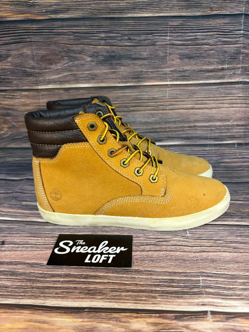 Timberland Dausette‎ Sneaker Boots Tan Nubuck Women's Size 7.5